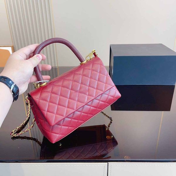 

classic mini flip hand bag selzburg sheepskin leather belt handle gold tone metal hardware buckle multi pocket designer women luxury messeng