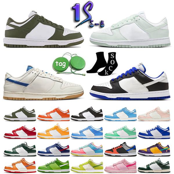

retro dunks reverse panda casual shoes men wome fruity pebbles sb low black white grey fog kentucky unc dunksb halloween laser orange olive
