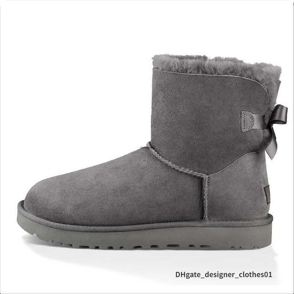 

ultra mini boot designer woman platform snow boots australia fur warm shoes real leather chestnut ankle fluffy booties for women 11 uggity, Black