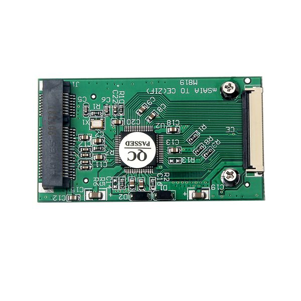 

reliable new mini computer cables msata pci-e ssd to 40pin zif ce cable adapter card hot