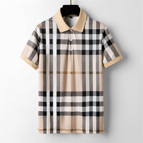 

mens designer polo shirt men's polos t shirt tees high-end polo fashion cotton neck man tees woman tshirts luxury casual couple clothe, White;black