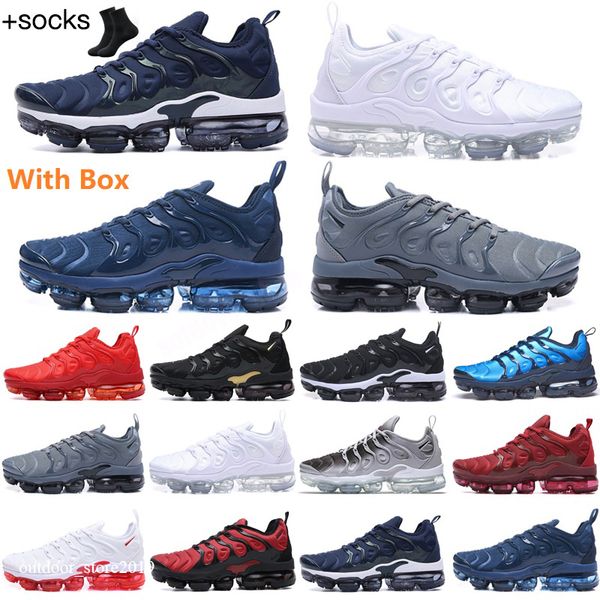 

2022 new tn plus mens running shoes socks since 1972 orange gradients lemon lime triple black white red royal blue metallic women trainers s