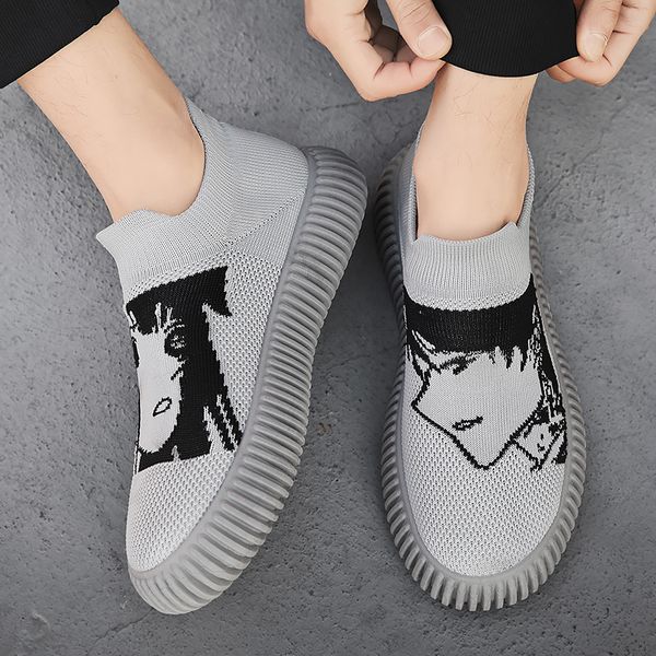 

2023 men women running shoes black grey khaki white mens trainers outdoor sneakers size 39-44 color68