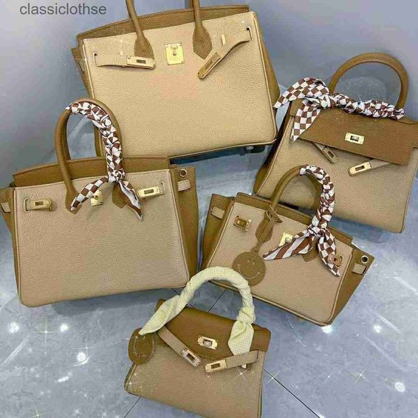 

original edition 7a h home designer birki bags for women emmas leather 2023 new fashion portable one-shoulder