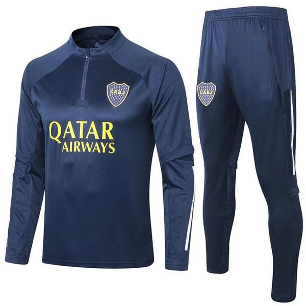 

boca juniors jackets tracksuit 2020 21 tevez soccer jogging de rossi training suit maradona football survetement 5648216m, Black