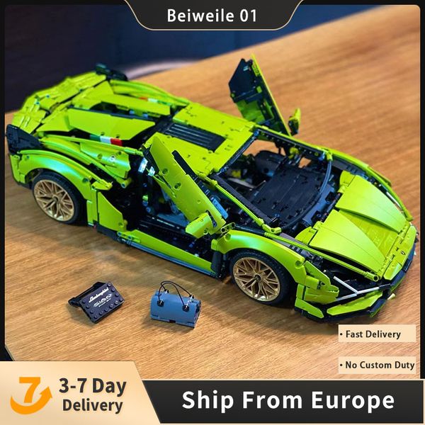 

technic block series alloy wheel super car sets building blocks 3696pcs bricks toys gift compatible 42115 model kit