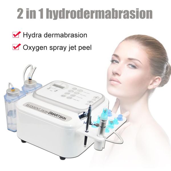 

2 in 1 portable hydro microdermabrasion oxygen facial machine skin therapy machines242l