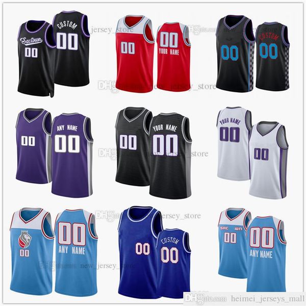 

custom printed diamond 75th basketball jerseys 0 tyrese haliburton buddy hield harrison barnes 7 chimezie metu 17 robert woodard 2256u, Black;red