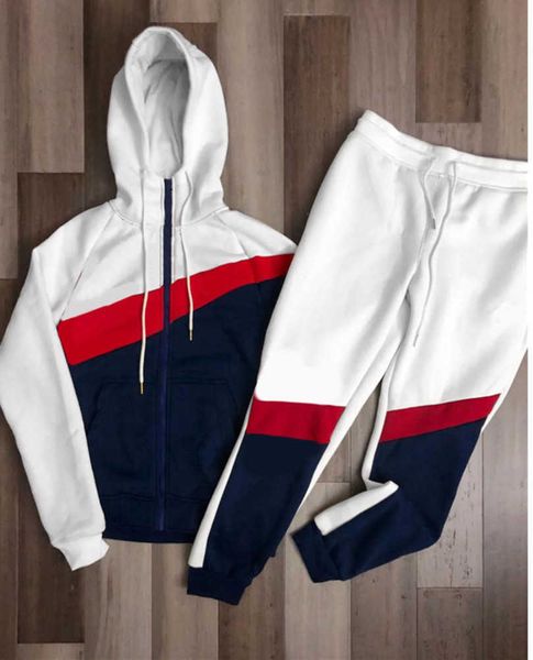 

winte designer tracksuits mens luxury sweat suits hoodies street leisure hooded men jogger classic womens jacket pants tracksuit hip, Gray