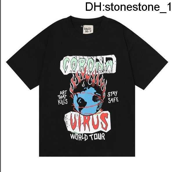 

tees galleryse depts t shirts mens women designer t-shirts galleryes depts cottons man s casual shirt luxurys clothing street shorts 12yah6, White;black