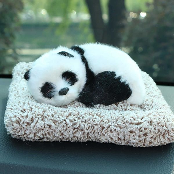 

decorations cute plush simulation sleeping cats dogs car dashboard ornaments decor automobiles decoration interior gift auto accessories r23