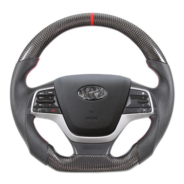 

car steering wheel carbon fiber for hyundai auto parts racing driving wheel