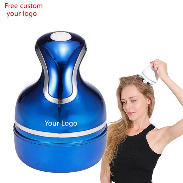 

head massager electric head massager saude scalp massage device kneading massaje prevent hair loss relieve stress healthcare relax custom 23