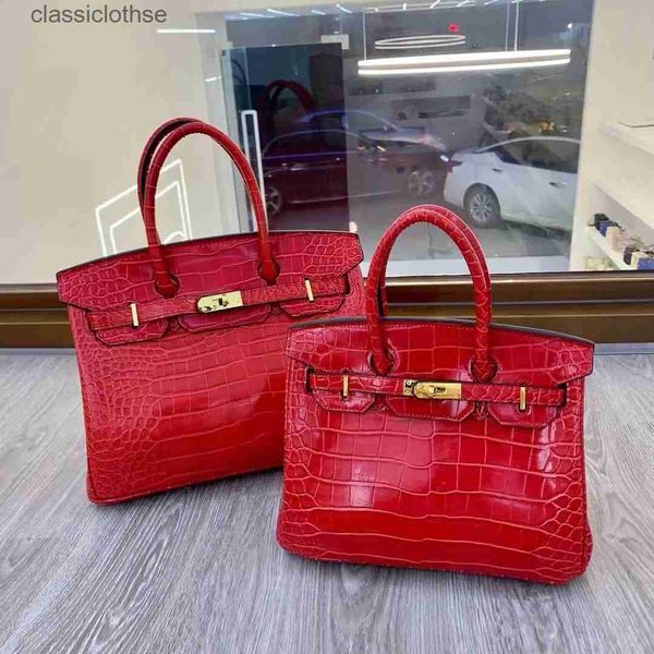 

original edition 7a h home designer birki bags for women crocodile bag stewardess women's 2023 new commuter ha