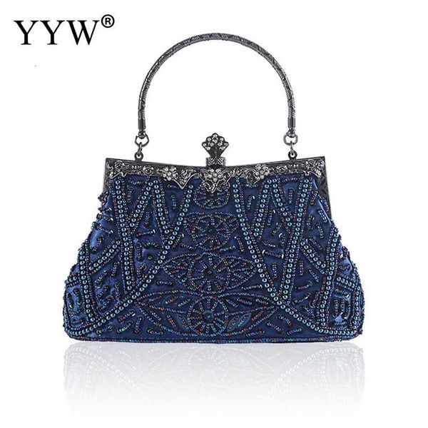 

evening bags vintage handbag female luxury evening bags dark blue party purses and handbags designer womens clutch crossbody bags sac a main