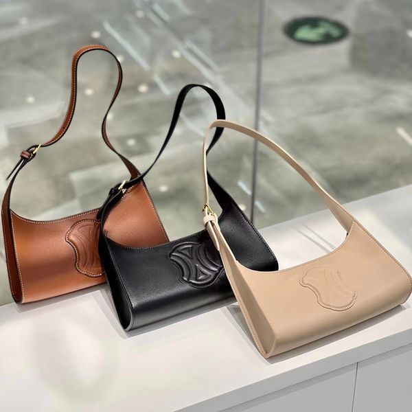 

genuine leather famous underarm hobo triomphes cline quilted clutch bag fashion luxury designer cleo women's mens handbag crossbody fas