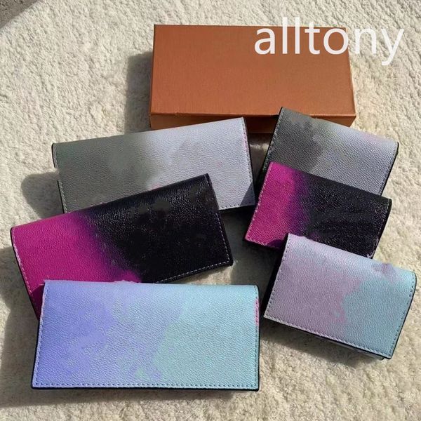 

high-quality designer wallet card bag paris grain style luxury men's card pack designer fashion women's high-end wallet3 kinds of, Brown;gray