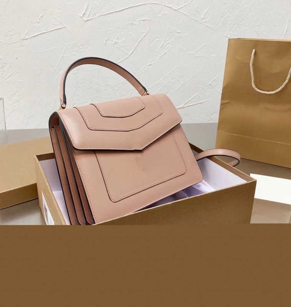 

designer women bag brand leather shoulder bag fashion handbag clamshell purse snake head locking chain crossbody bag 5a quality casual