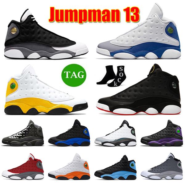 

jumpman 13 13s men basketball shoes sports playoffs lucky green french blue women trainers obsidian bred black flint university blue mens de
