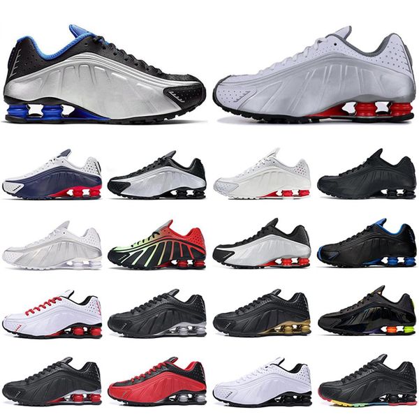 

r4 running shoes mens trainers triple white black neon gold silver racer blue usa comet red men outdoor jogging walking sports213m