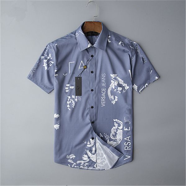 

men's shirt short sleeve solid casual business shirt s-xxxl-11, White;black