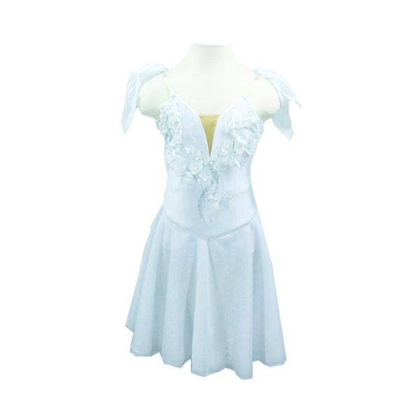 

stage wear white cupid ballet costume chiffon skirt for children professional competition ballet dress women custom made size jnbl30, Black;red