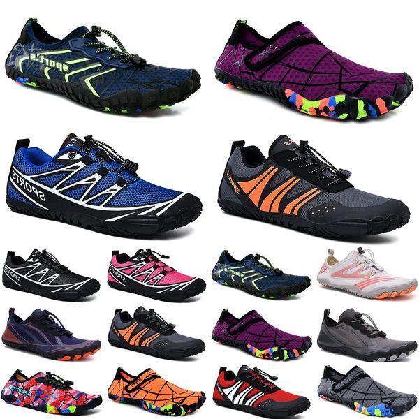 

water shoes beach white women men shoes swim diving black red outdoor barefoot orange blue pink quick-dry size eur 36-45