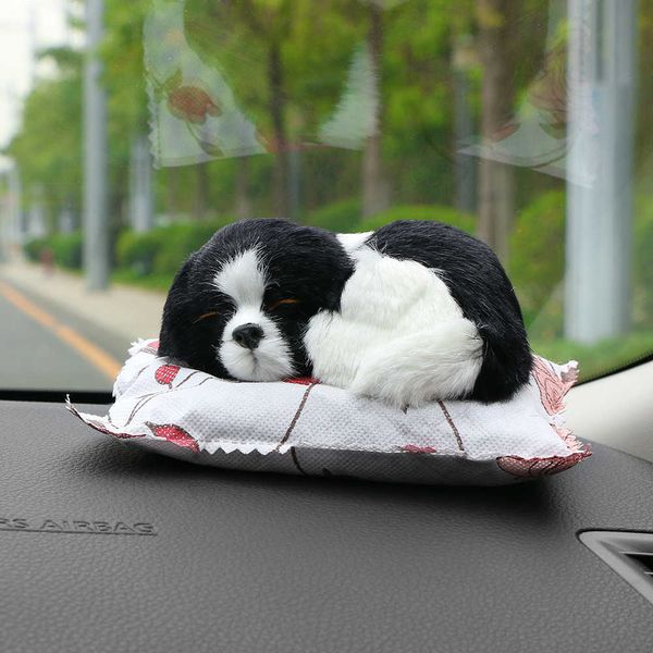 

decorations car ornaments cute dog doll air freshener purify home auto decoration puppy adsorb odor bamboo charcoal interior accessories r23