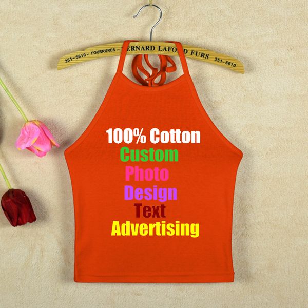 

women s blouses shirts retro lace halter neck navel high waist short camisole women summer cotton bottoming shirt custom 230228, White