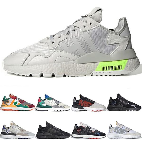 

3m reflective nite jogger 2021 new quality men women running sport shoes grey volt white black collegiate green trainers sneakers 270i