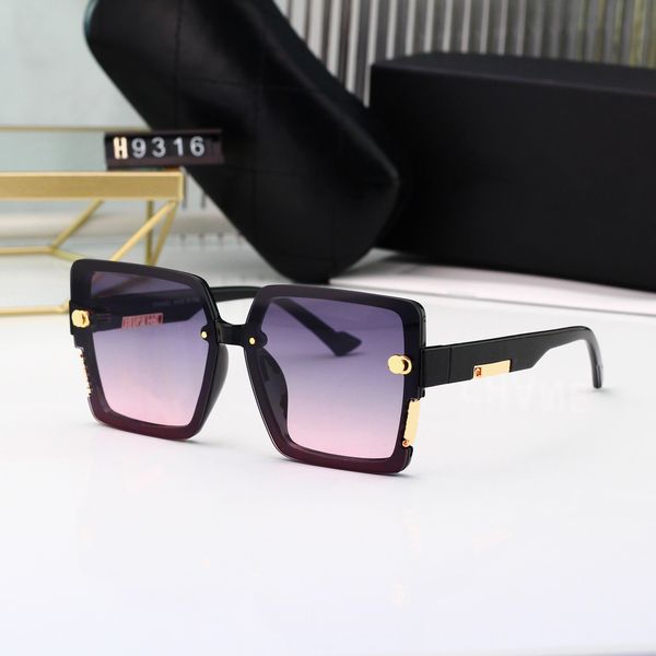 

9316 fashion designer sunglass white 2023 sunglasses black s women men glasses womens sun glass uv400 lens with, White;black