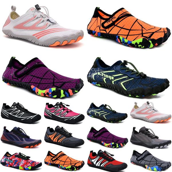 

water shoes beach women men shoes swim diving black red orange white blue outdoor barefoot quick-dry size eur 36-45