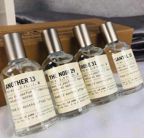 

wholesale perfume set 4*30ml le labo santal rose the noir another longlasting fragrance with fast delivery