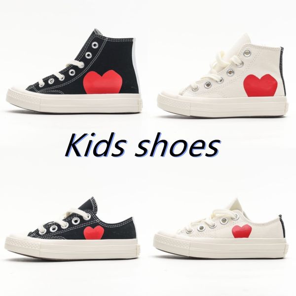 

kids canvas shoes toddlers big eyes red heart star sneaker children baby infants shape platform jointly name classic casual shoe, Black