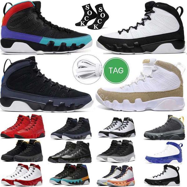 

casual jumpman 9 basketball shoes men 9s fire red chile particle grey university blue gold anthracite bred patent mens trainers outdoor jord