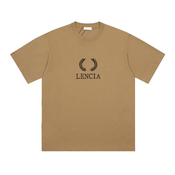 

men's plus tees & polos round neck embroidered and printed polar style summer wear with street pure cotton gzmr00, Black;brown