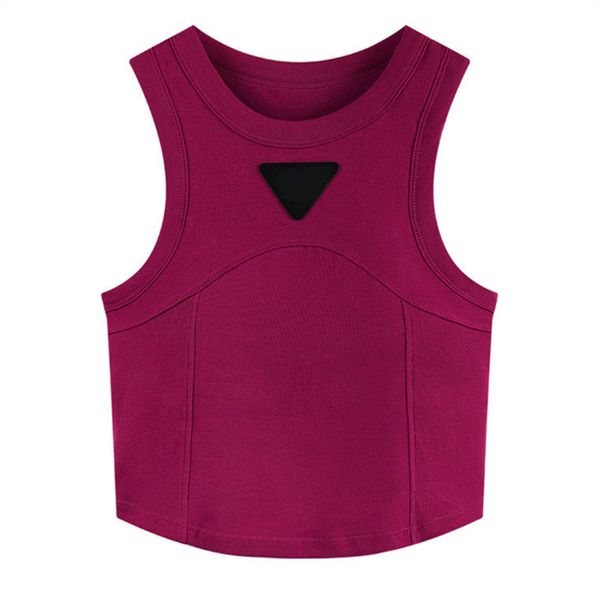 

womens tanks camis vest tank clothes woman letter printed blue black yoga triangle alphabet racerback tank women's sling outwear in sum, White