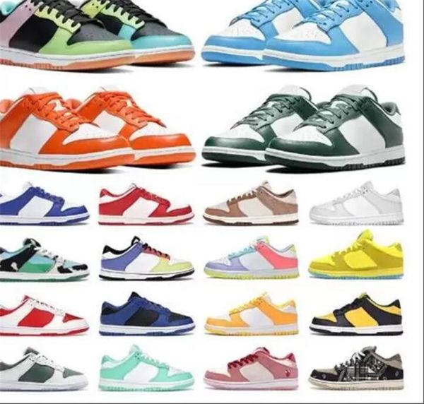 

2023 running shoes mens womens with lows casual new turbo green strange love panda pink pigeon valentines day team size 36-44, Black