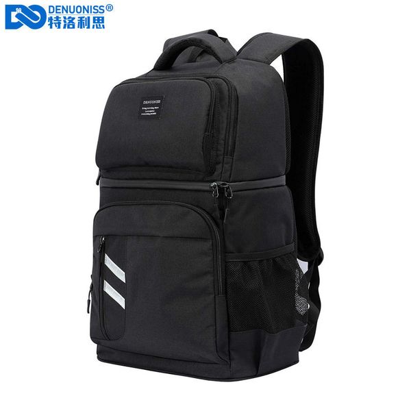 

ice packsisothermic bags denuoniss insulated picnic backpack thermo beer cooler bags refrigerator for women kids thermal bag 2 compartment o
