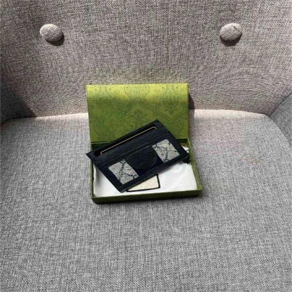 

2023 wallet fashion luxury designer card holder purse womens men purses key ring credit coin mini wallet bag charm gcs wallet, Red;black