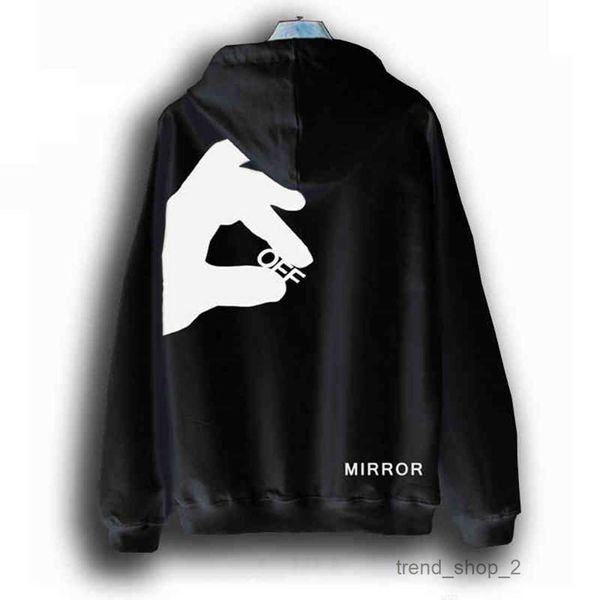

off2022 %60 off style trendy fashion sweater painted arrow crow stripe loose hoodie men's and women's coatjqm1off t-shirts, Black