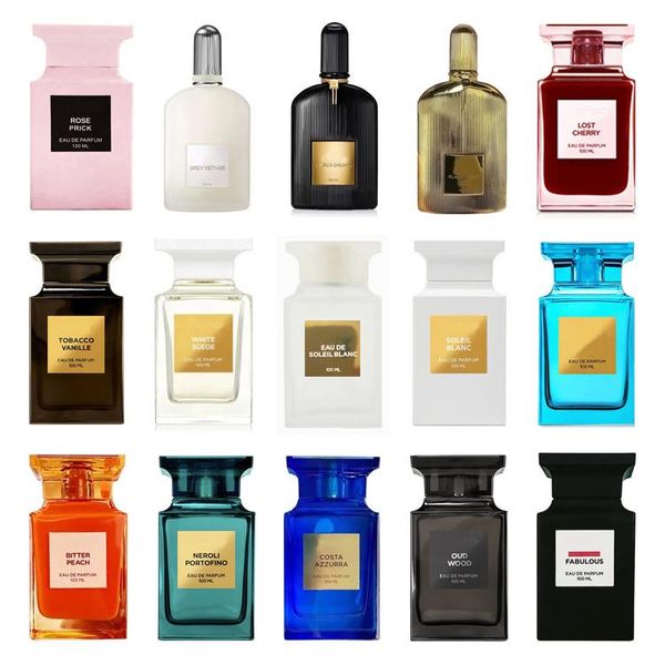 

promotion perfumes oud wood lost cherry rose prick bitter peach fucking fabulous 50ml edt edp long time lasting fragrance man woman parfum s