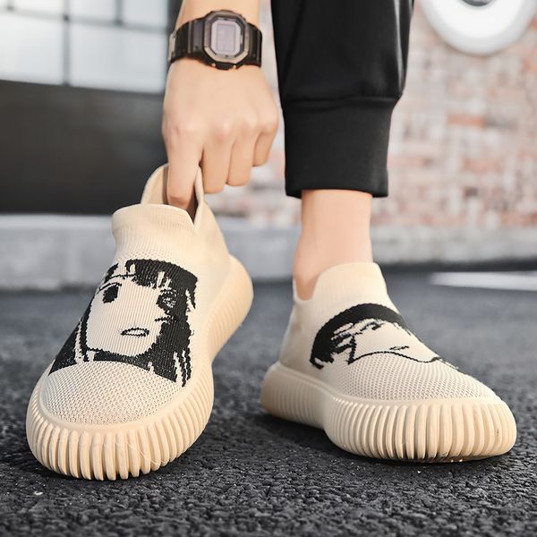 

2023 men women running shoes black grey khaki white mens trainers outdoor sneakers size 39-44 color53