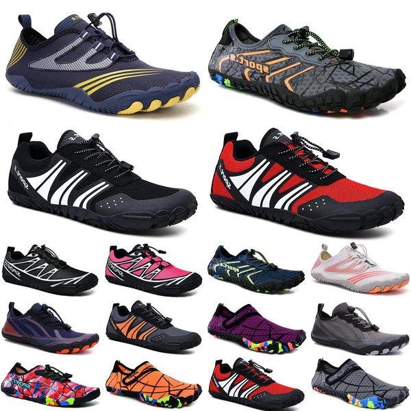 

water shoes beach women men shoes swim diving black red yellow orange blue outdoor barefoot quick-dry size eur 36-45