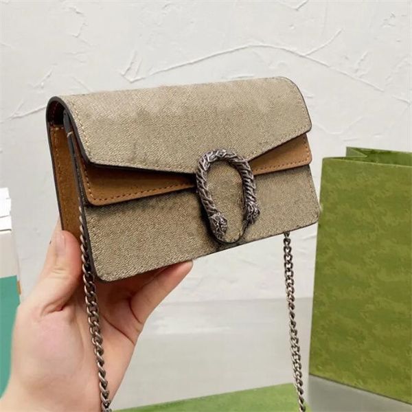 

2023 new shoulder bags super mini black chain bag classic ladies handbag womens wallet purse flap small
