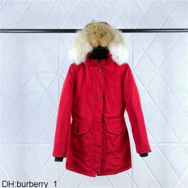 

womens designers winter coats down jackets parkas outerwear clothes hooded windbreaker big fur warm winter high1 quality 1uhr7, Black