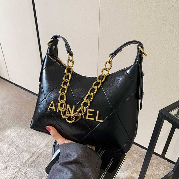 

bag women 2023 new fashion trend shoulder shoulder fashion fashionable women's chain underarm bag handbags for sale 66%off