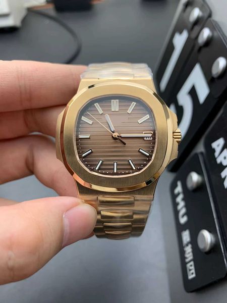 

luxury watches 3k 40mm 3k pp5711 8.3mm superclone pp watch sporty elegance 5711 324sc automatic movement luminous diving g73p, Slivery;brown