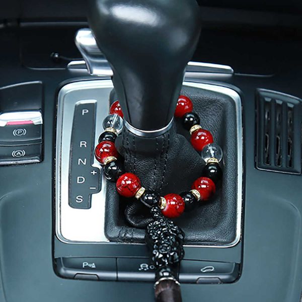 

decorations car ornaments buddha beads with brave troops auto interior rearview mirror hanging pendant stalls decoration accessories gifts r