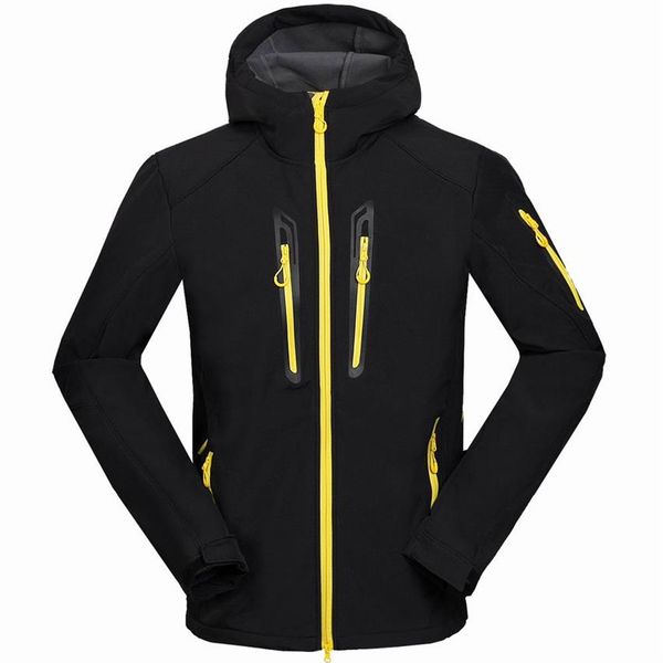 

new men helly jacket winter hooded softshell for windproof and waterproof soft coat shell jacket hansen jackets coats 16151304t, Blue;black